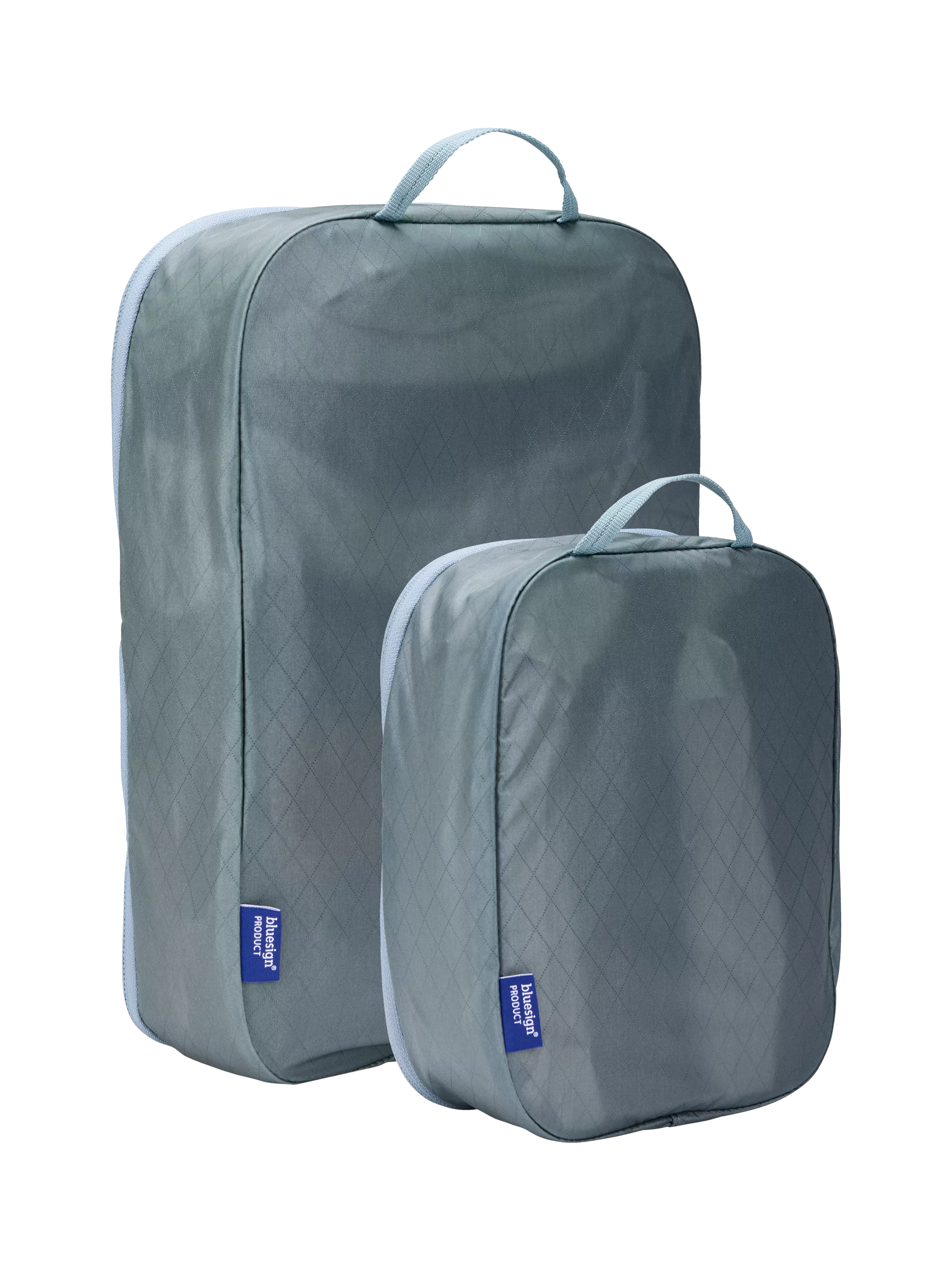 Thule packing cube set in Pond Grey, imported from the UK