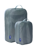Thule packing cube set in Pond Grey, imported from the UK