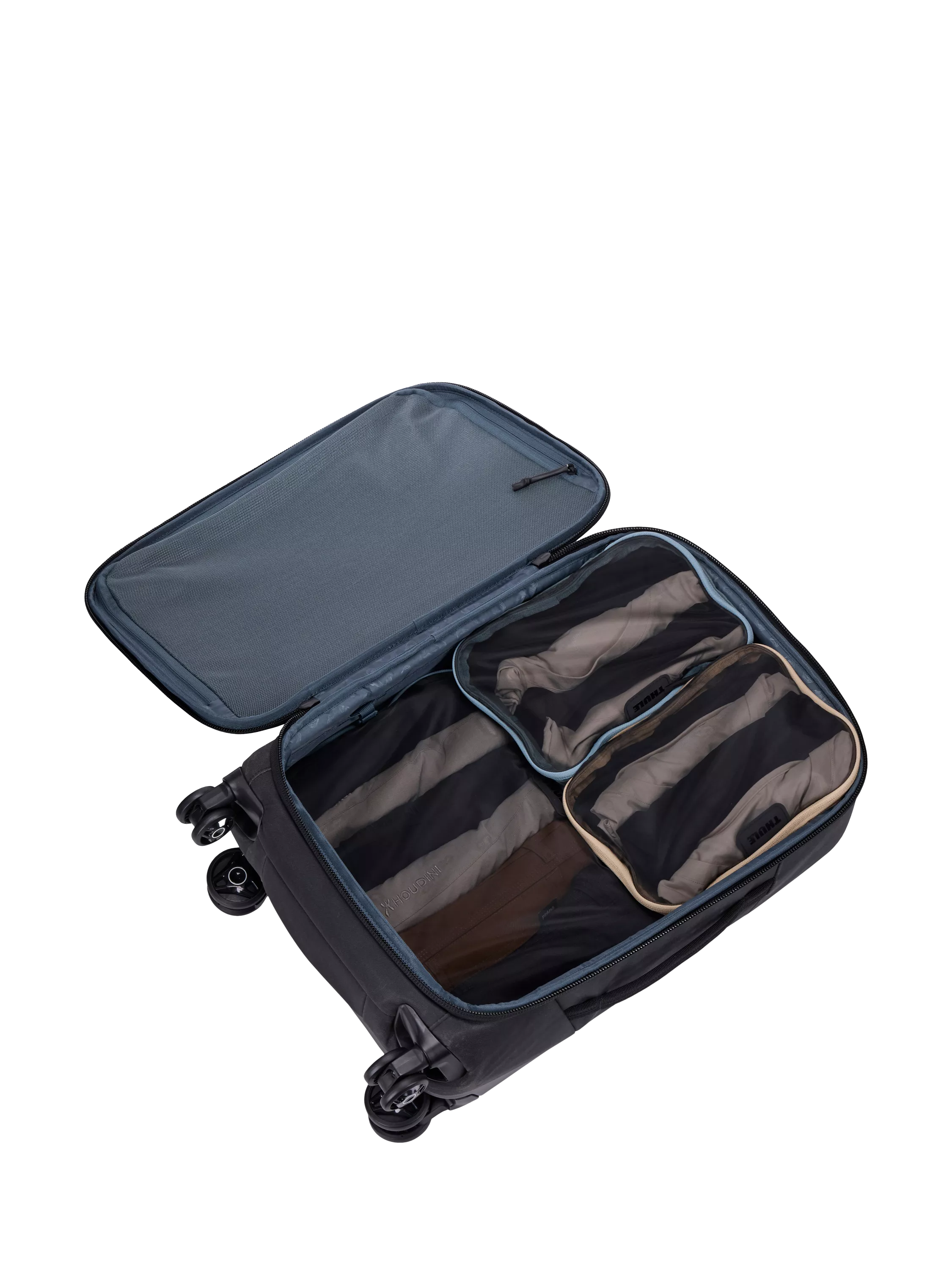 Thule packing cube set in Pond Grey, imported from the UK