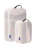 Thule packing cubes set medium small white recycled nylon, UK version