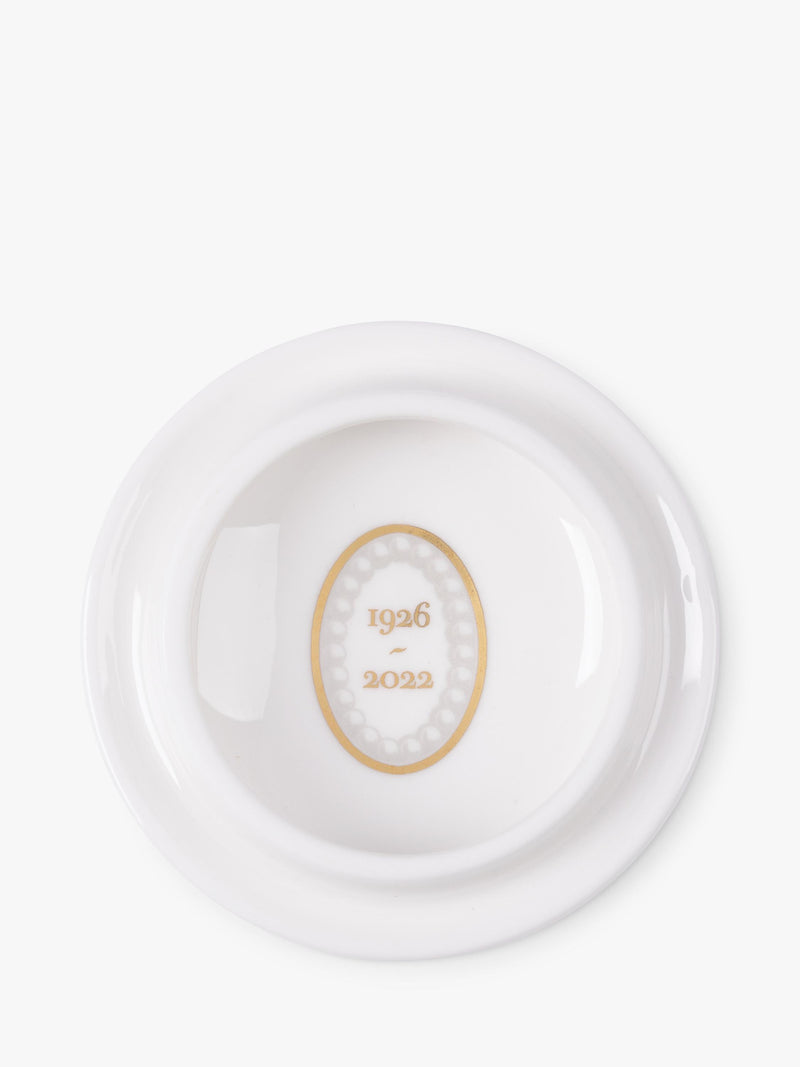 Royal Collection centenary pillbox in pink fine bone china (British brand)
