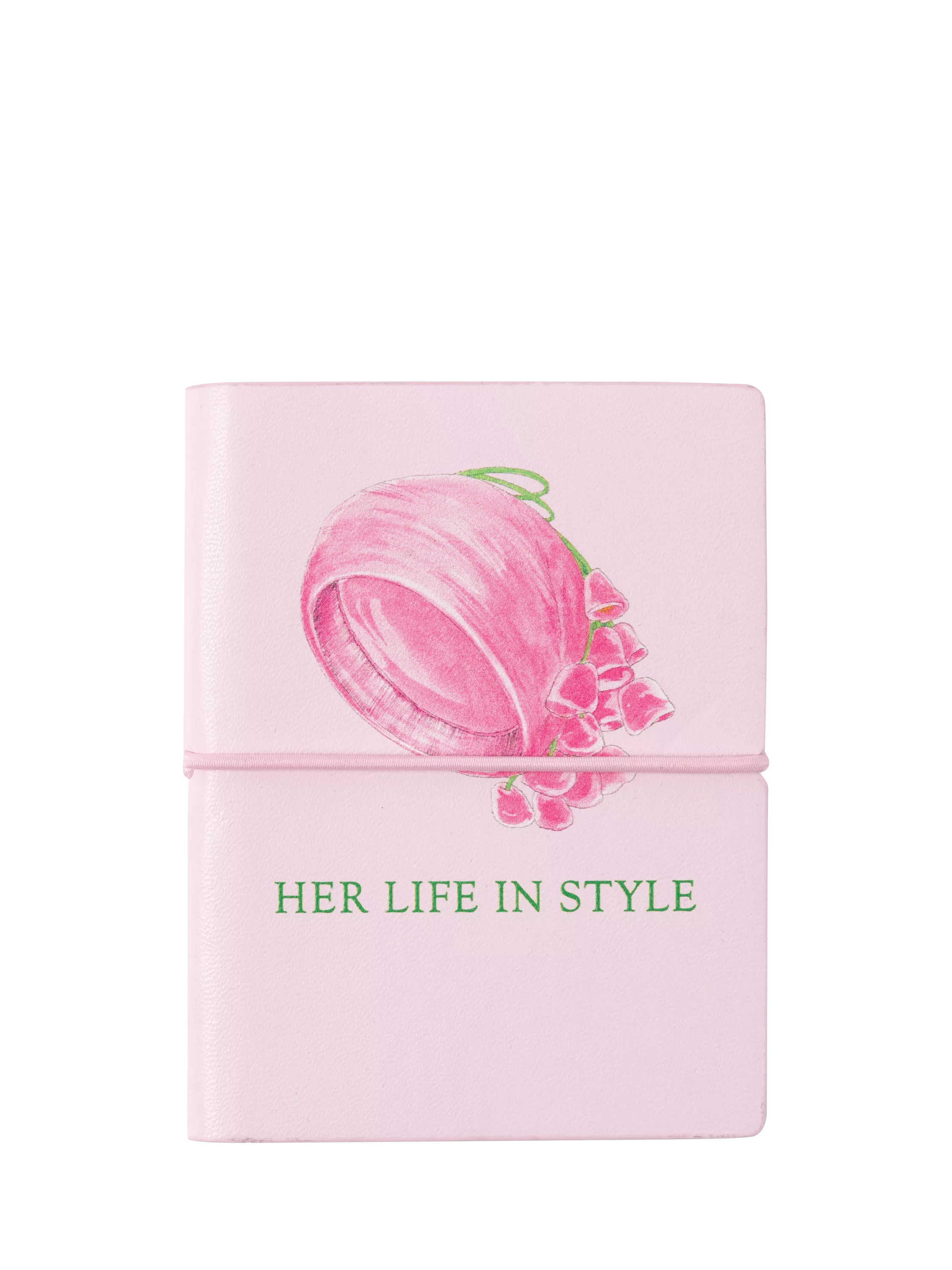 Royal Collection mini notebook hat design pink, UK version
