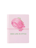 Royal Collection mini notebook hat design pink, UK version