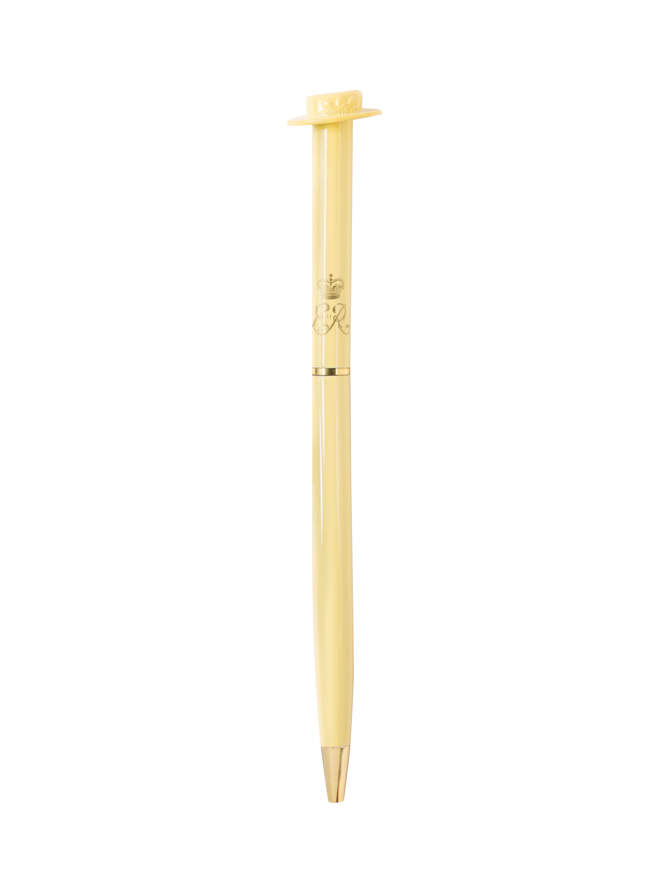 Royal Collection primrose yellow hat pen, UK version