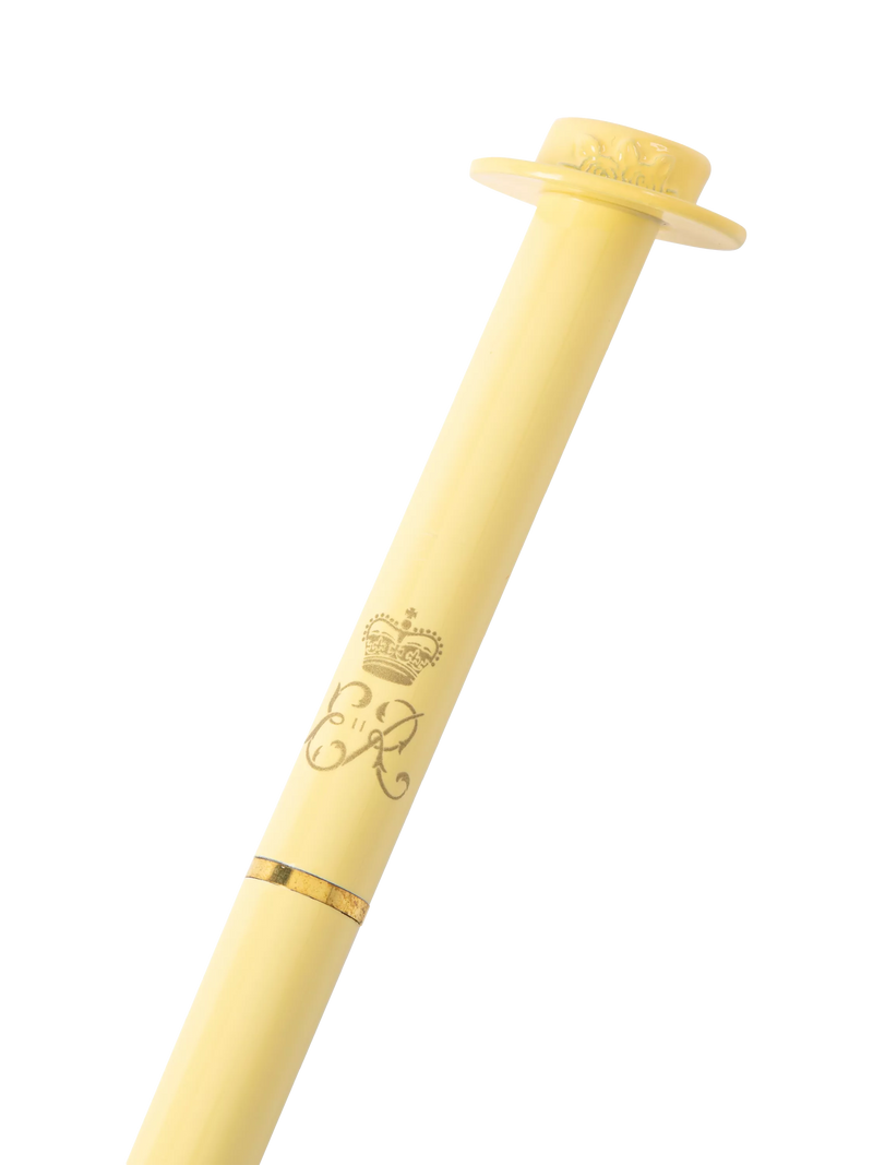 Royal Collection primrose yellow hat pen, UK version