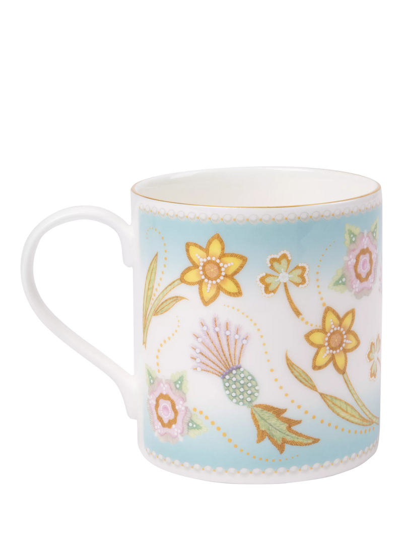 Royal Collection Queen Elizabeth II centenary mug blue 350ml - British product