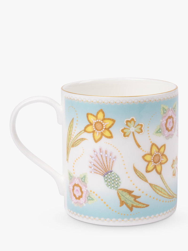 Royal Collection Queen Elizabeth II centenary mug blue 350ml - British product