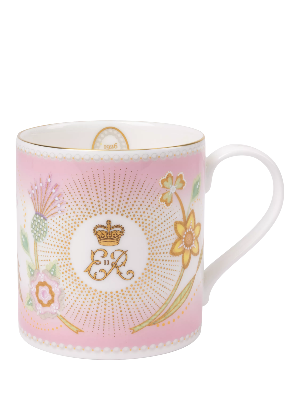 Royal Collection pink centenary mug - British product