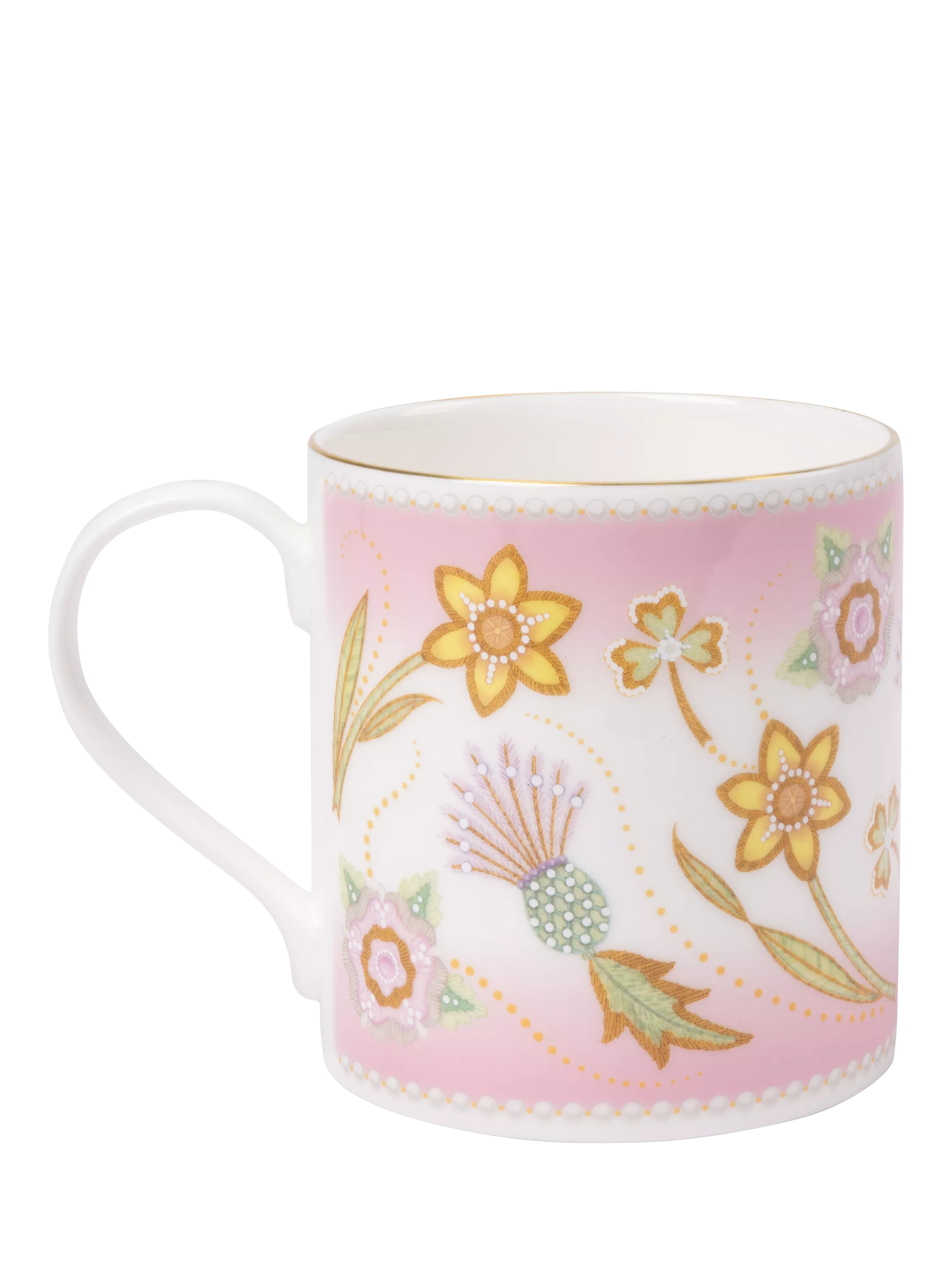 Royal Collection pink centenary mug - British product