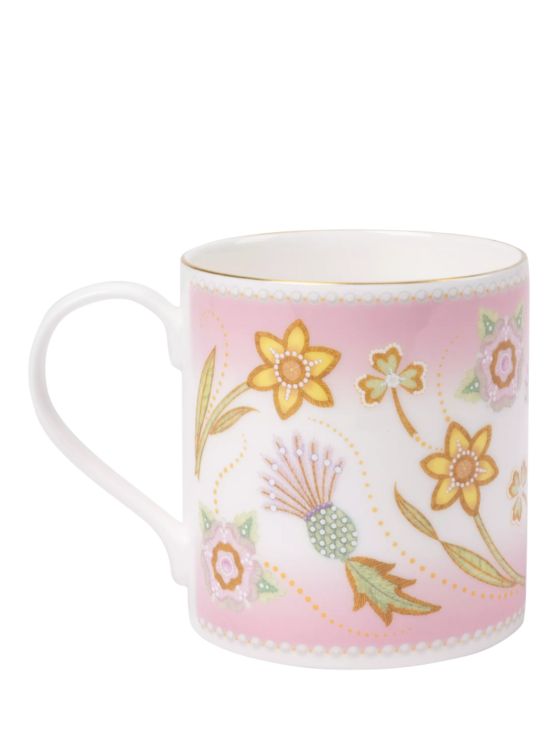 Royal Collection pink centenary mug - British product