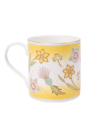 Royal Collection Queen Elizabeth II centenary yellow bone china mug - British product