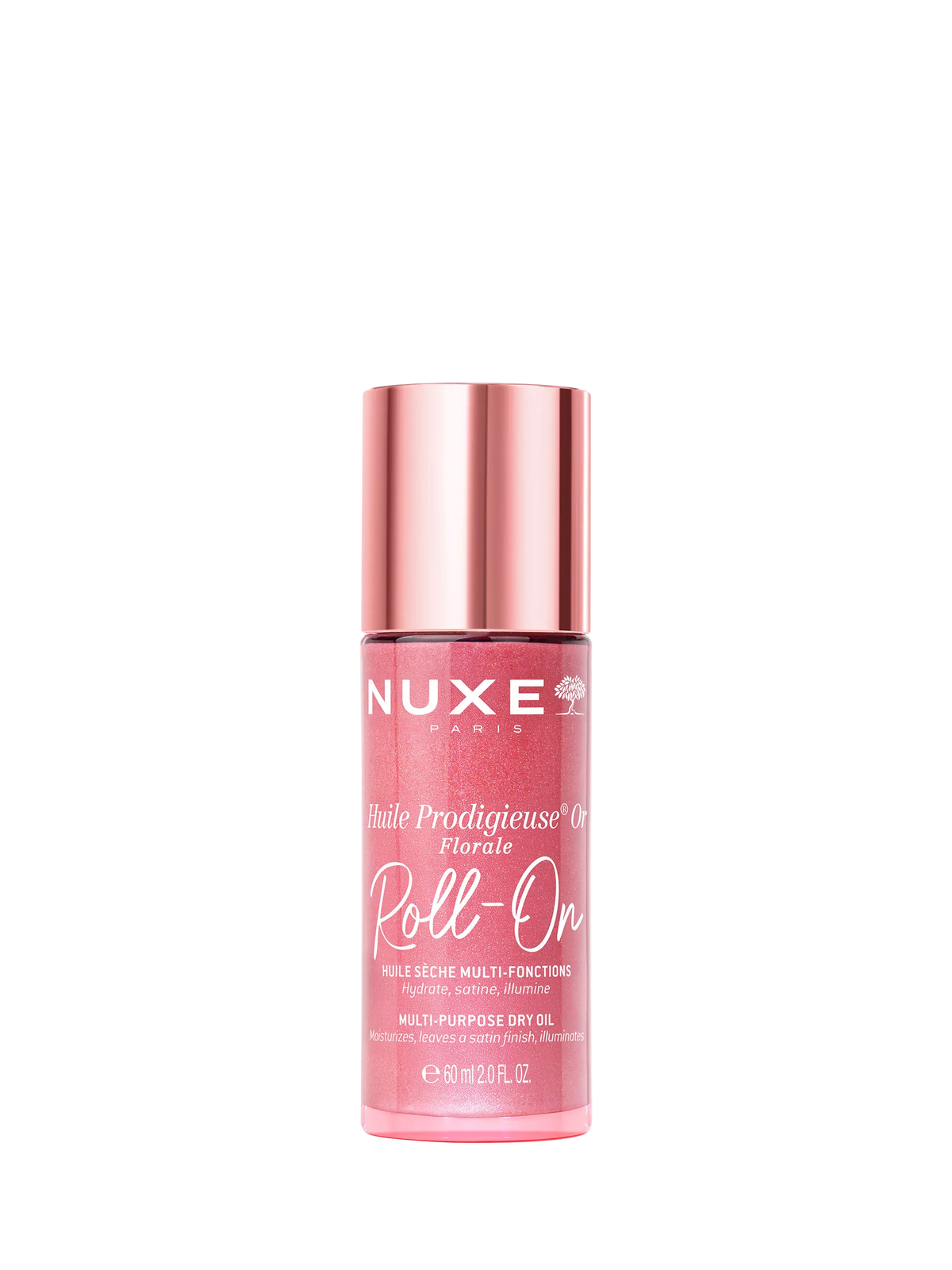 NUXE dry oil Or Florale Roll-On 60ml, imported from the UK