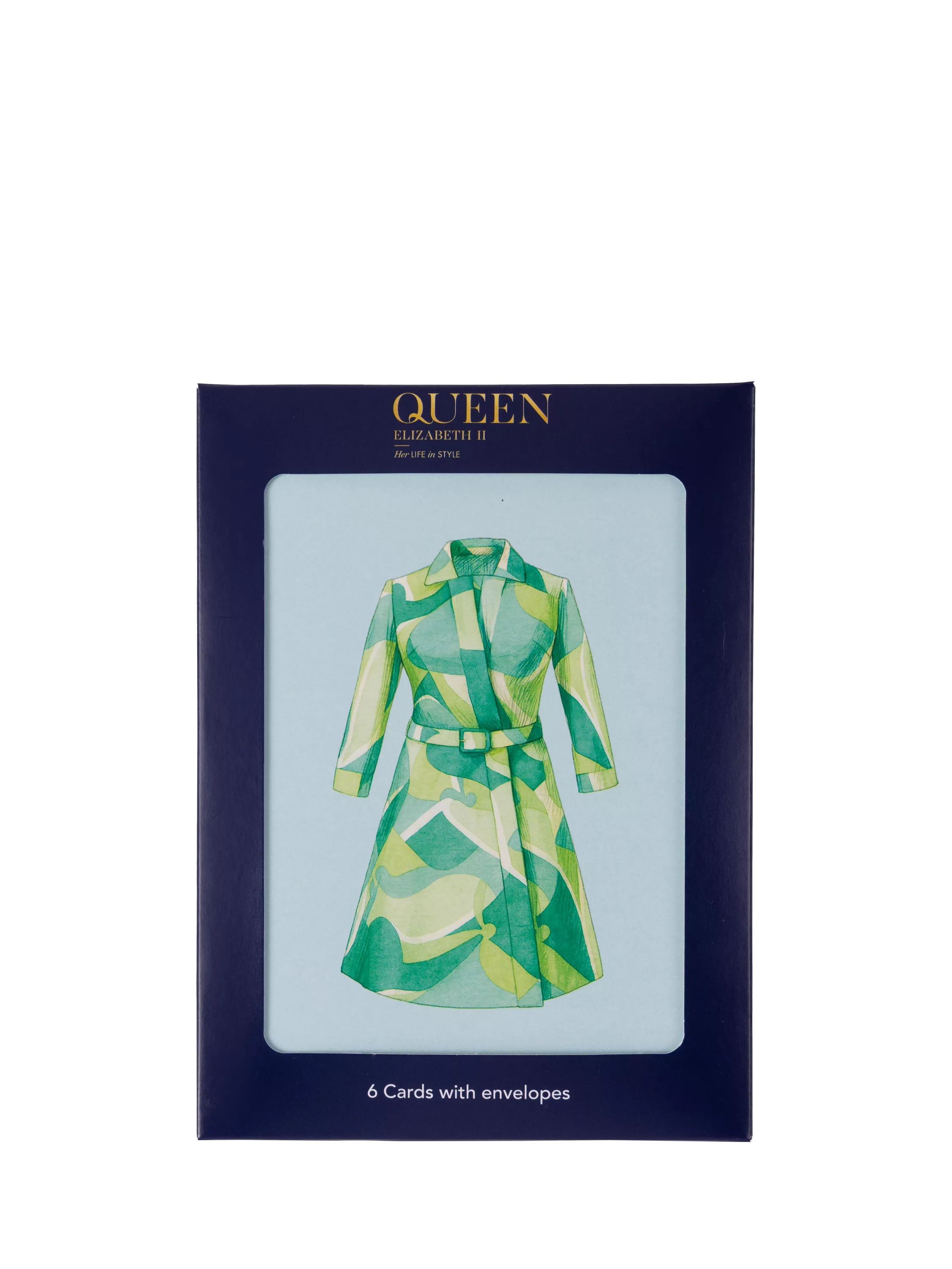 Royal Collection notecards pack of 6, imported from the UK