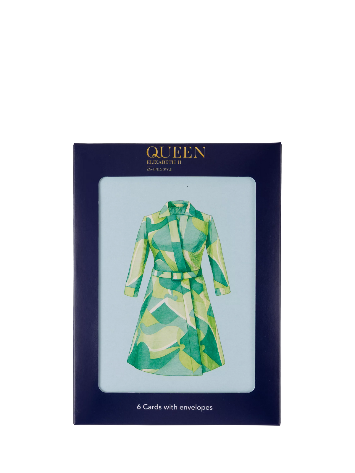 Royal Collection notecards pack of 6, imported from the UK