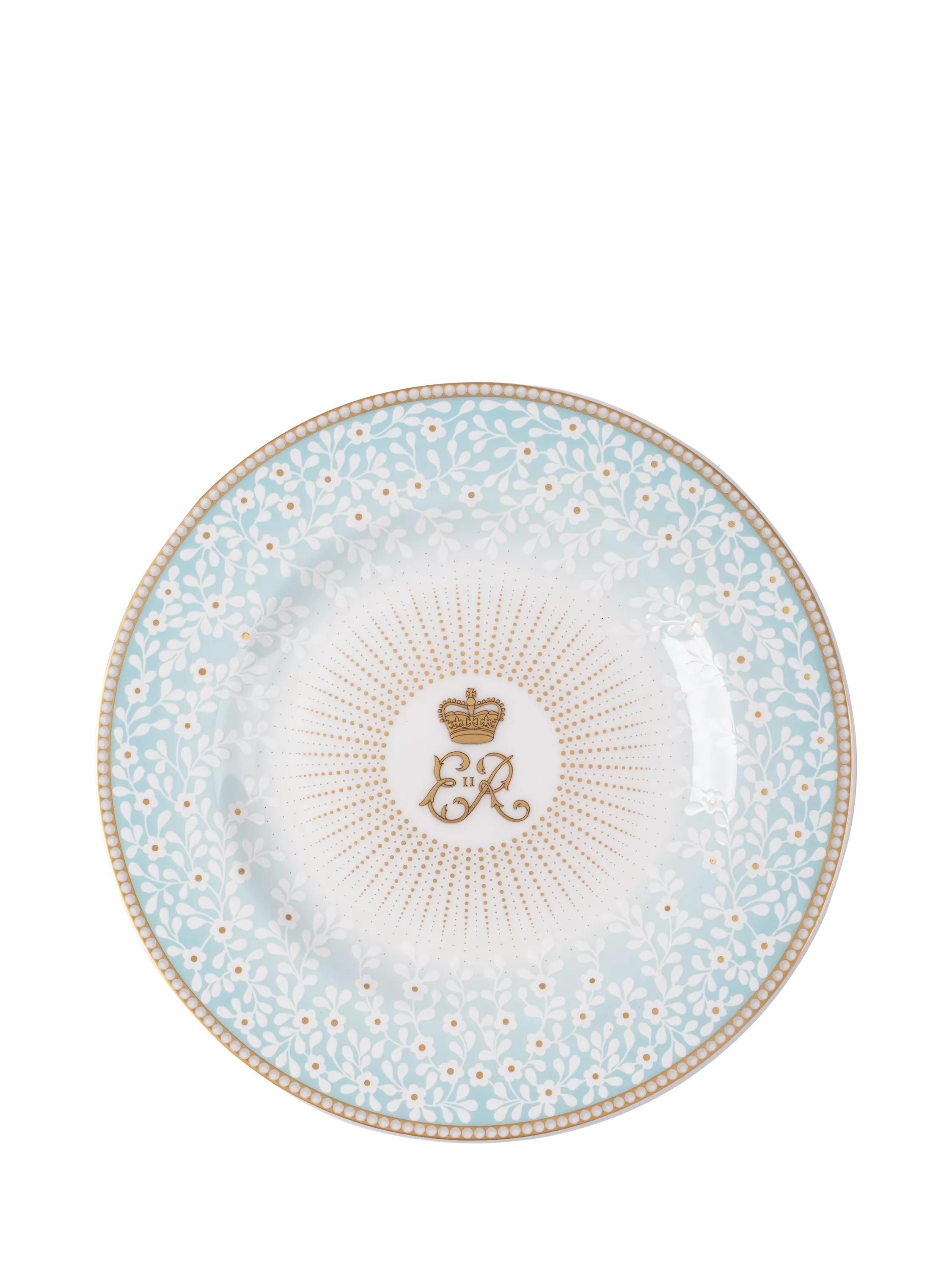 Royal Collection Queen Elizabeth II centenary plate 6 inch, UK version