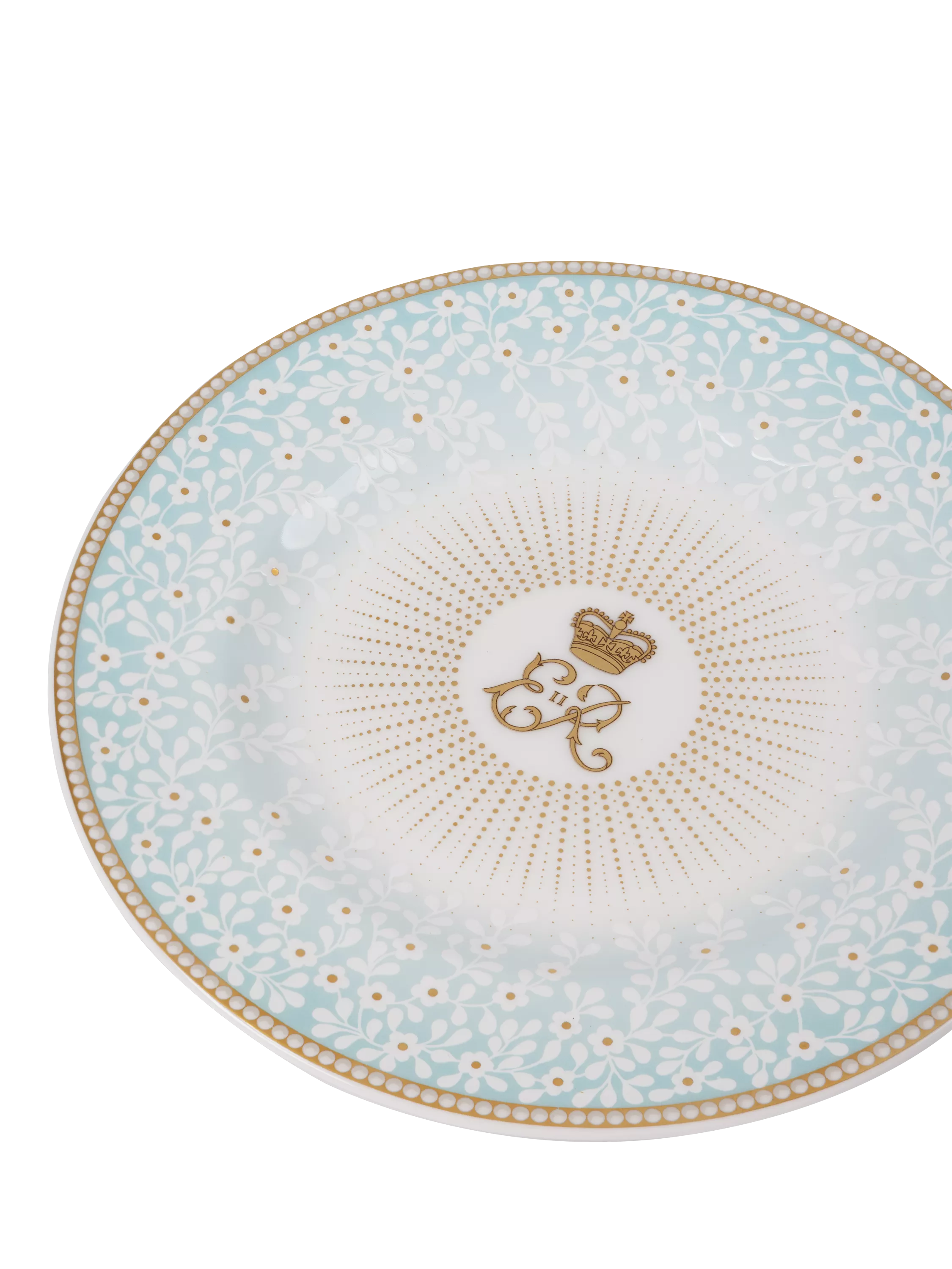 Royal Collection Queen Elizabeth II centenary plate 6 inch, UK version