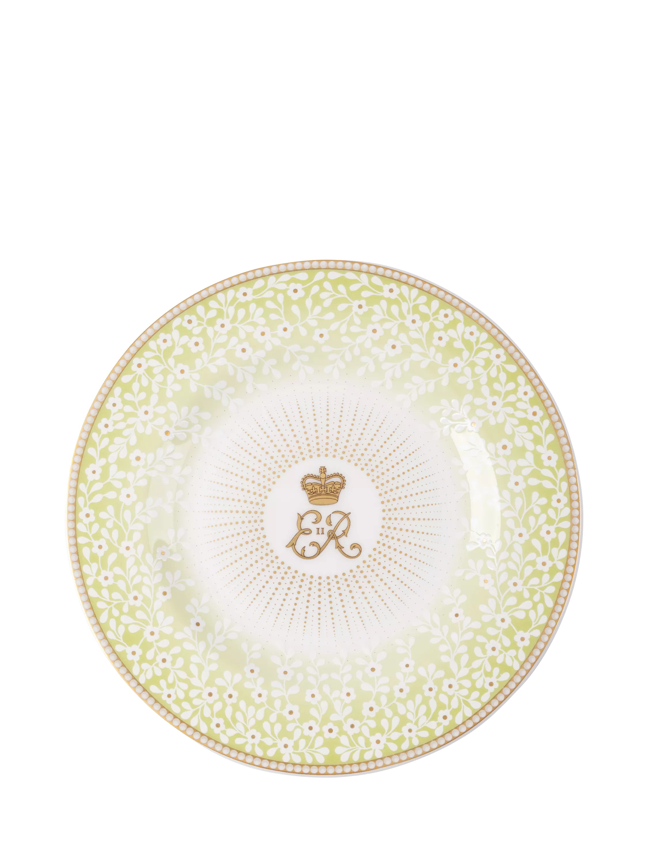 Royal Collection Queen Elizabeth II centenary side plate 6 inch, UK version