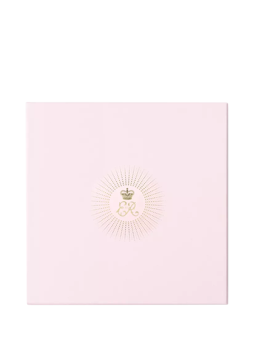 Royal Collection pink fine bone china side plate, imported from the UK