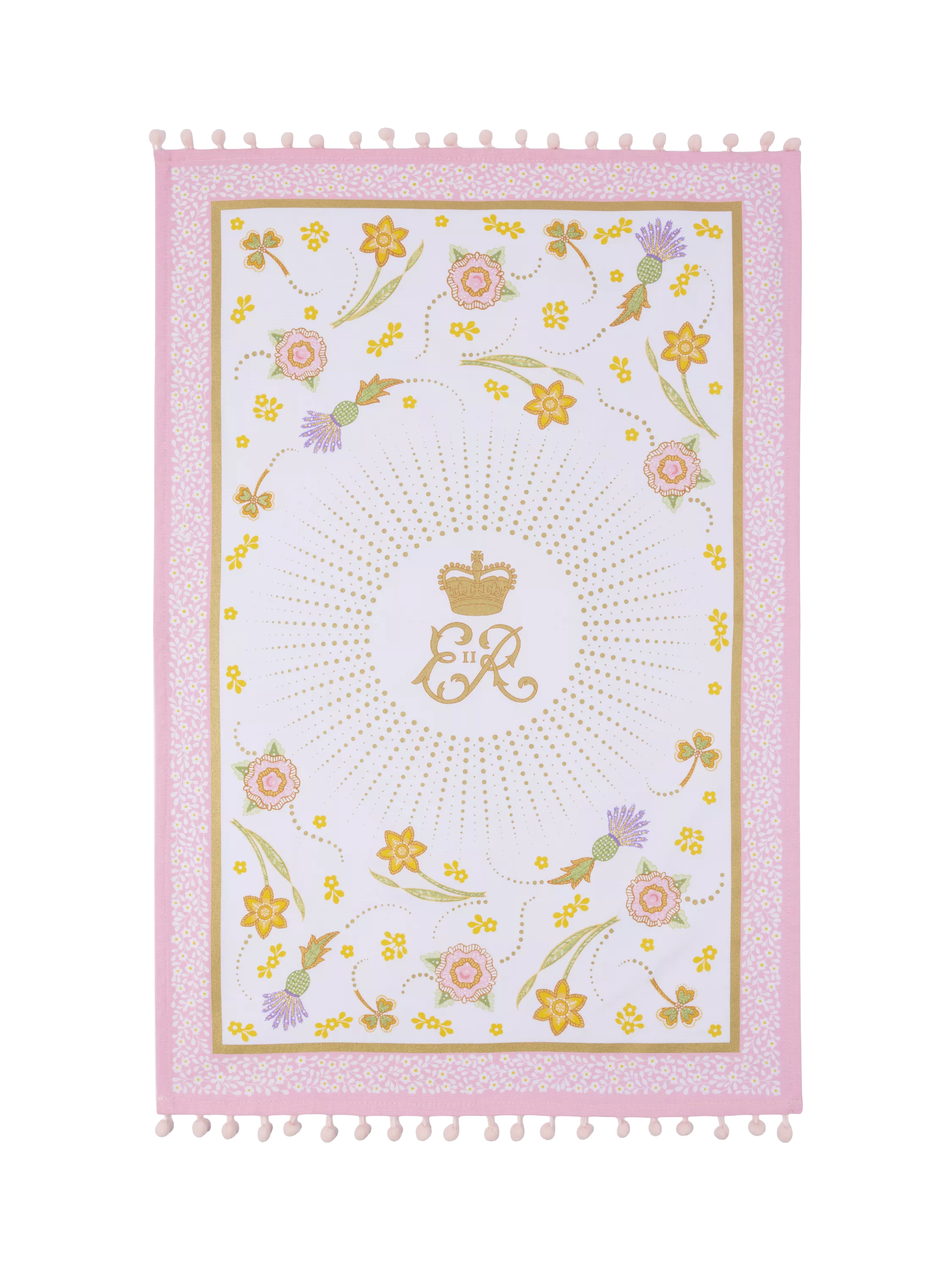 Royal Collection Queen Elizabeth Centenary tea towel (British brand)