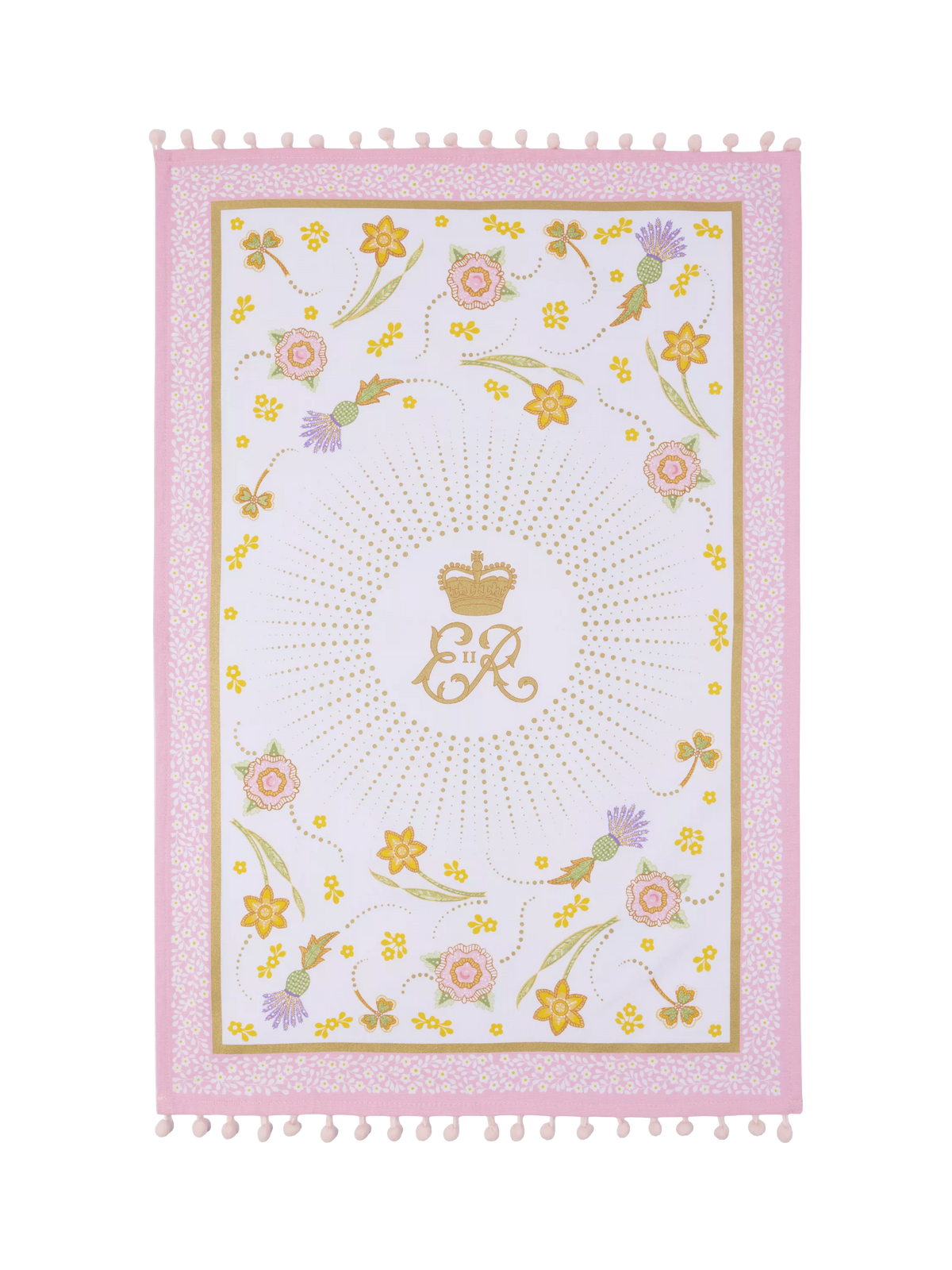 Royal Collection Queen Elizabeth Centenary tea towel (British brand)