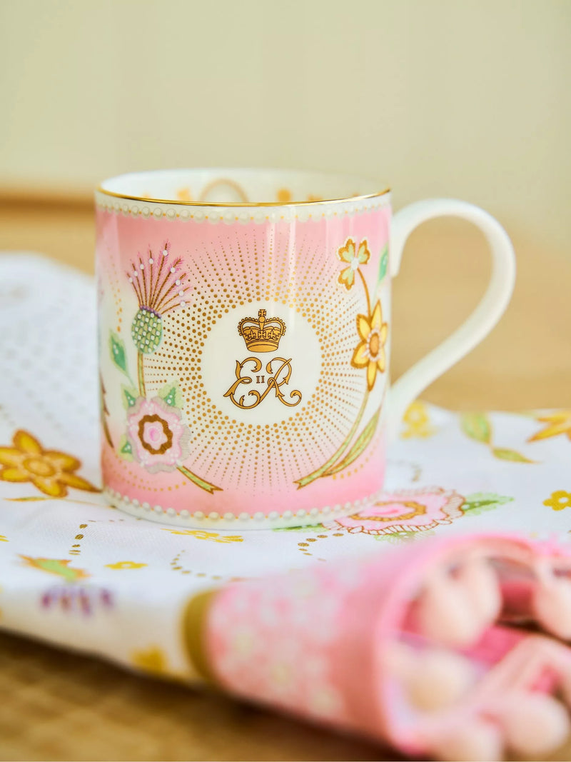 Royal Collection Queen Elizabeth Centenary tea towel (British brand)