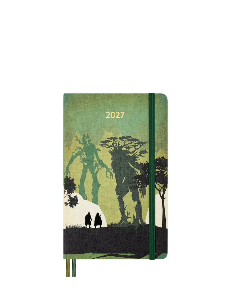 Moleskine large LOTR Merry & Pippin diary 2027, imported from the UK