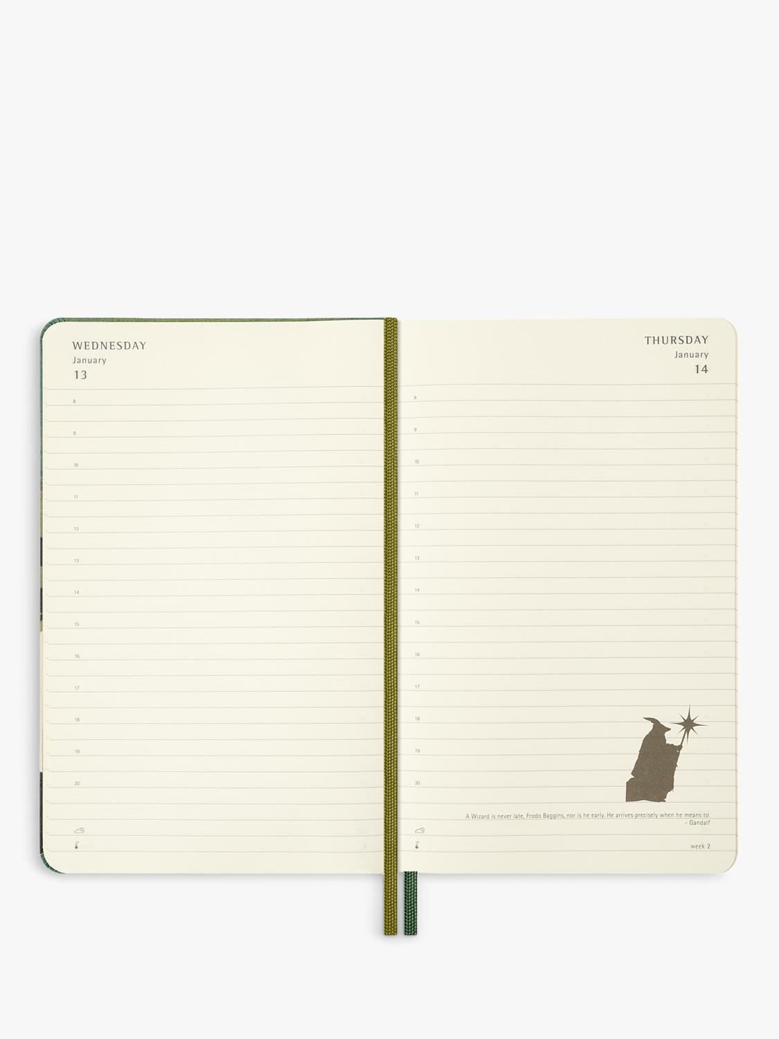 Moleskine large LOTR Merry & Pippin diary 2027, imported from the UK