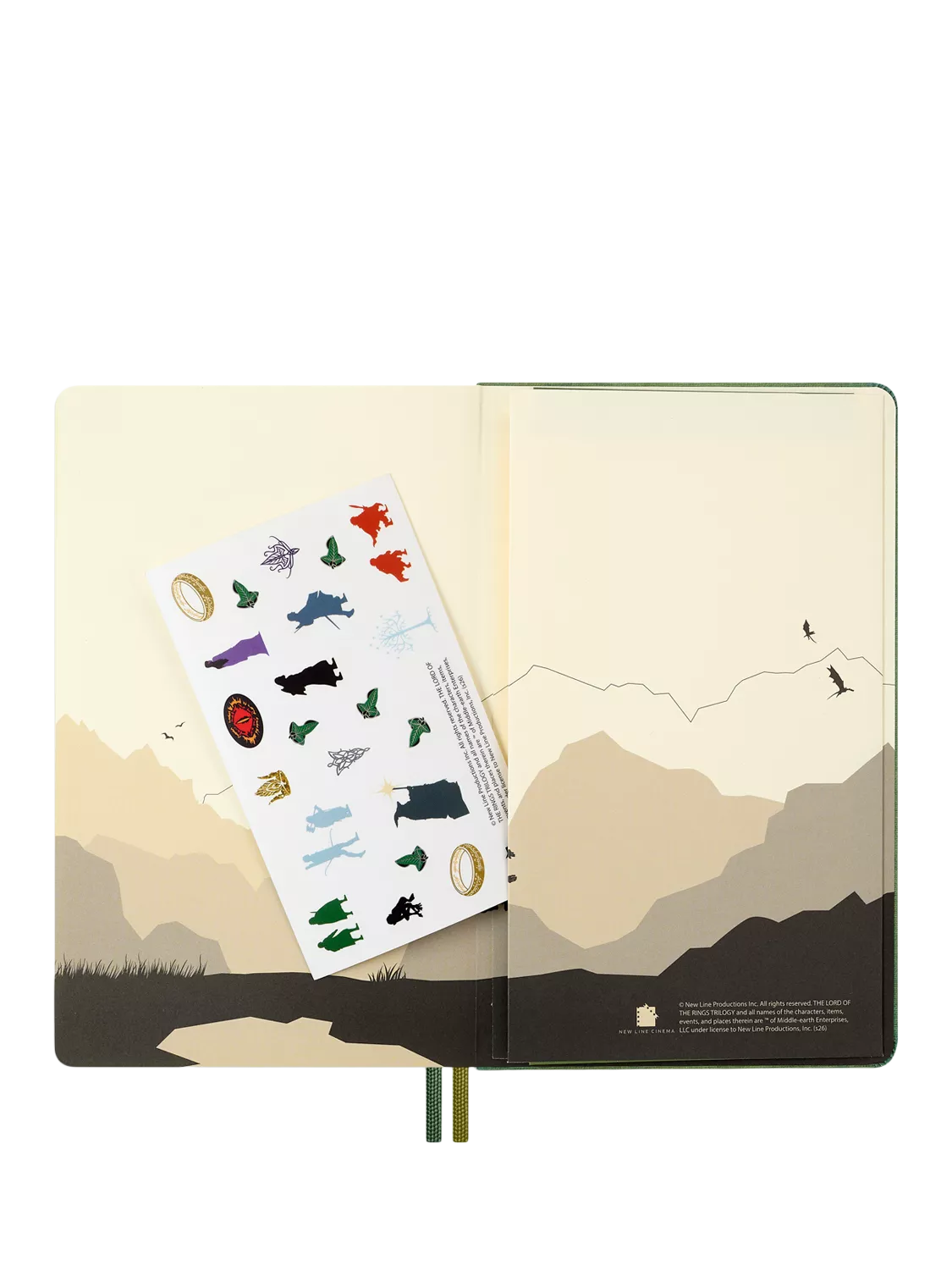 Moleskine large LOTR Merry & Pippin diary 2027, imported from the UK