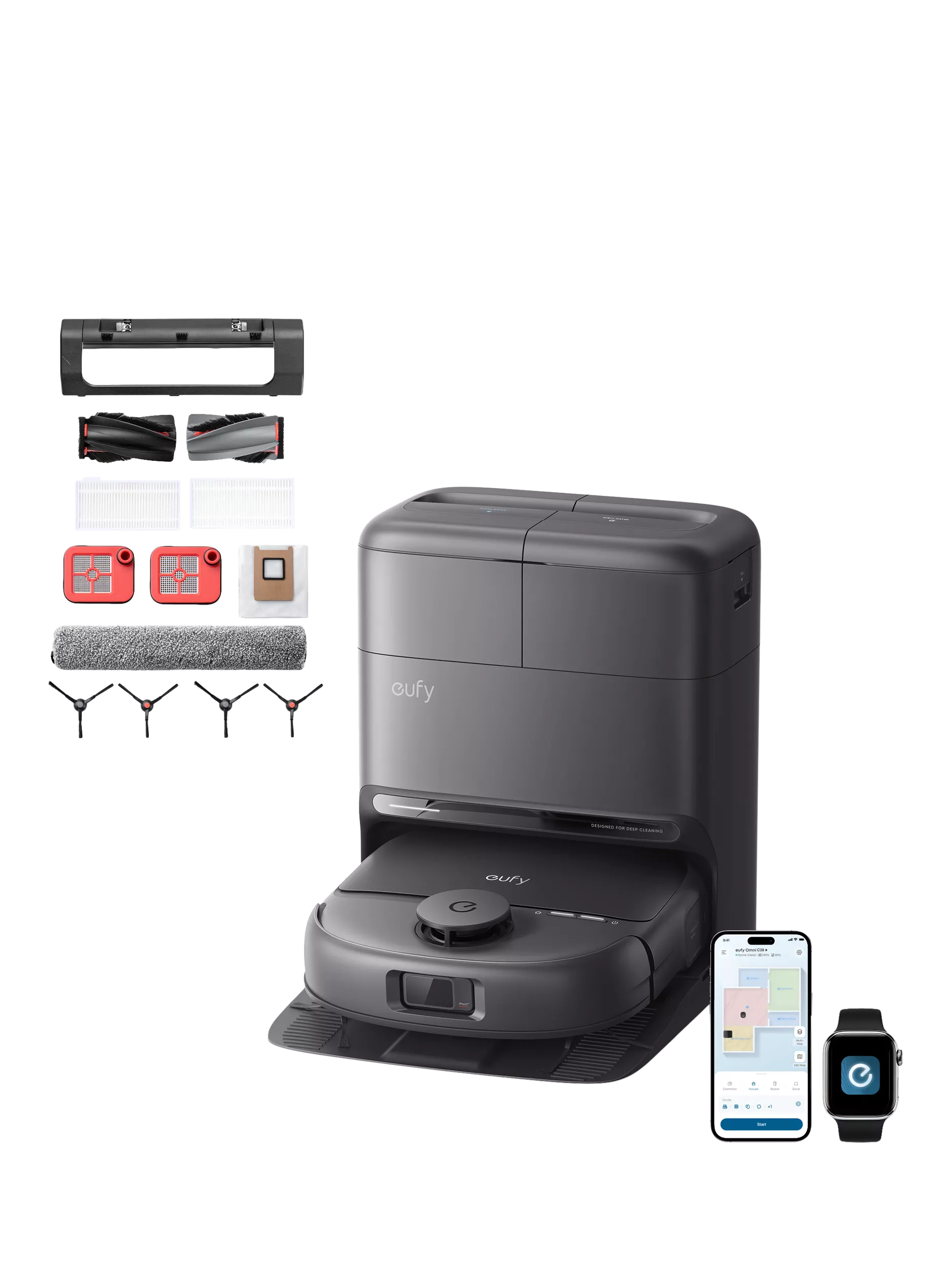 eufy Omni C28A robot vacuum and mop, imported from the UK