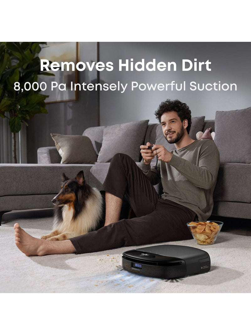 eufy Omni S1 Pro robot vacuum and mop black, imported from the UK