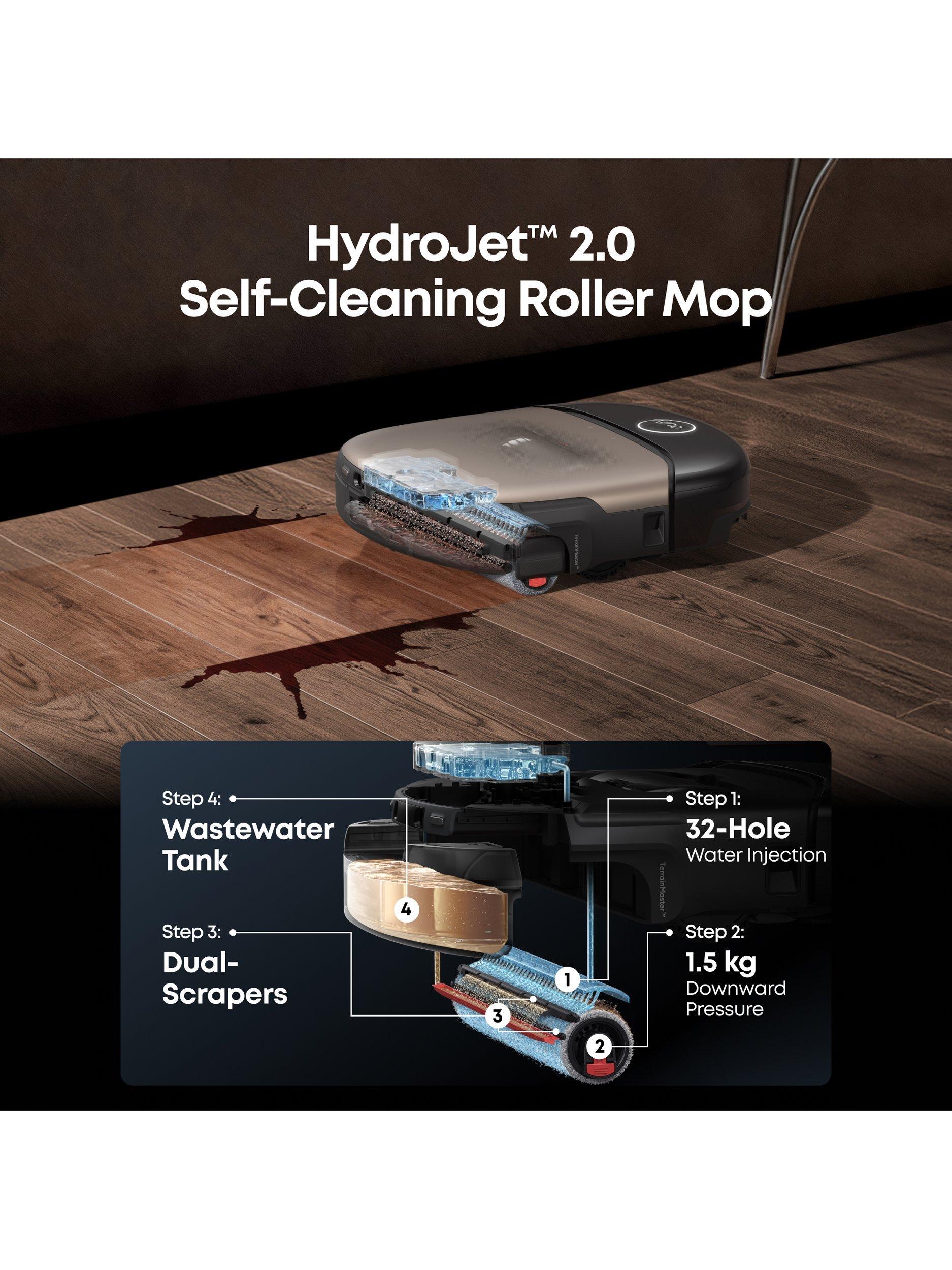 eufy Omni S2 robot vacuum mop black, imported from the UK
