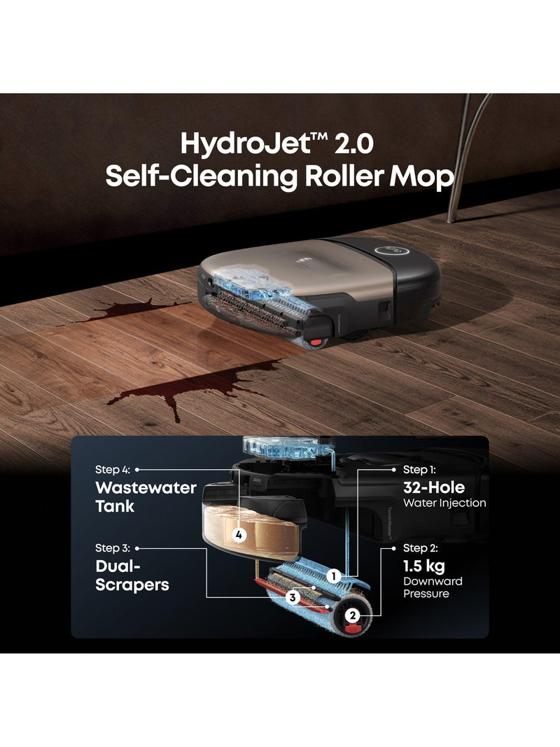 eufy Omni S2 robot vacuum mop black, imported from the UK