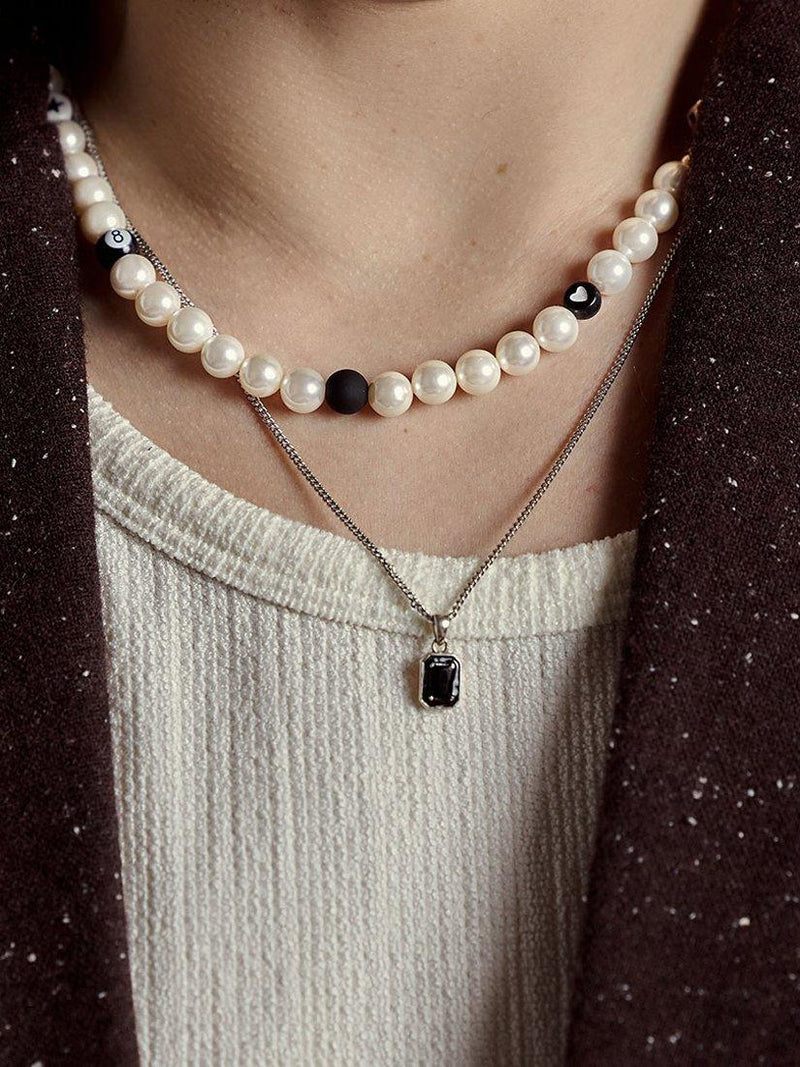 Serge DeNimes sterling silver blush necklace - British product