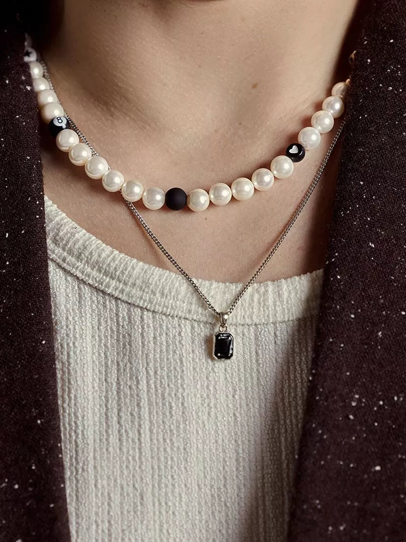 Serge DeNimes sterling silver blush necklace - British product