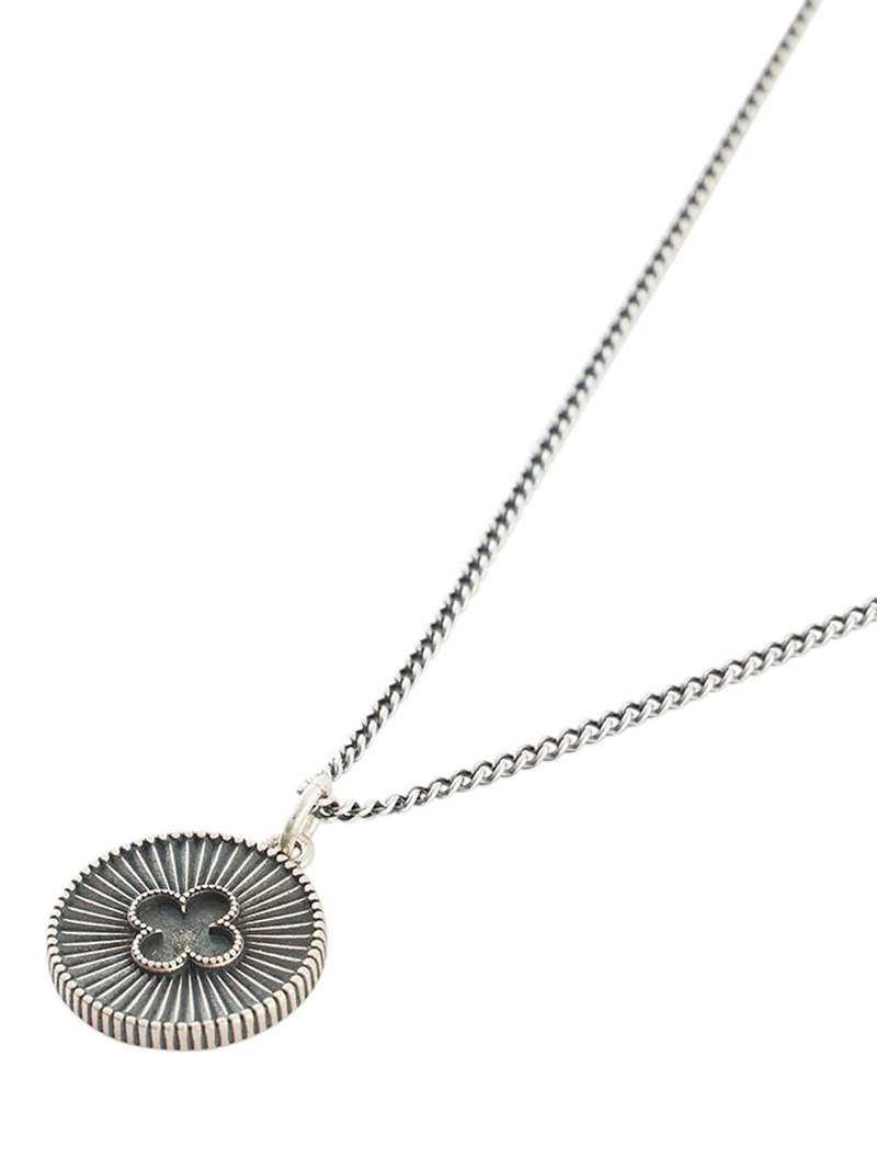 Serge DeNimes sterling silver clover necklace, imported from the UK