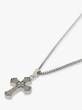 Serge DeNimes gothic cross pendant 20mm sterling silver necklace, UK version
