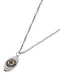 Serge DeNimes Helios Citrine pendant necklace 925 silver, imported from the UK