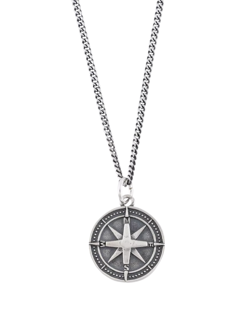 Serge DeNimes round Napoleon pendant necklace - British product