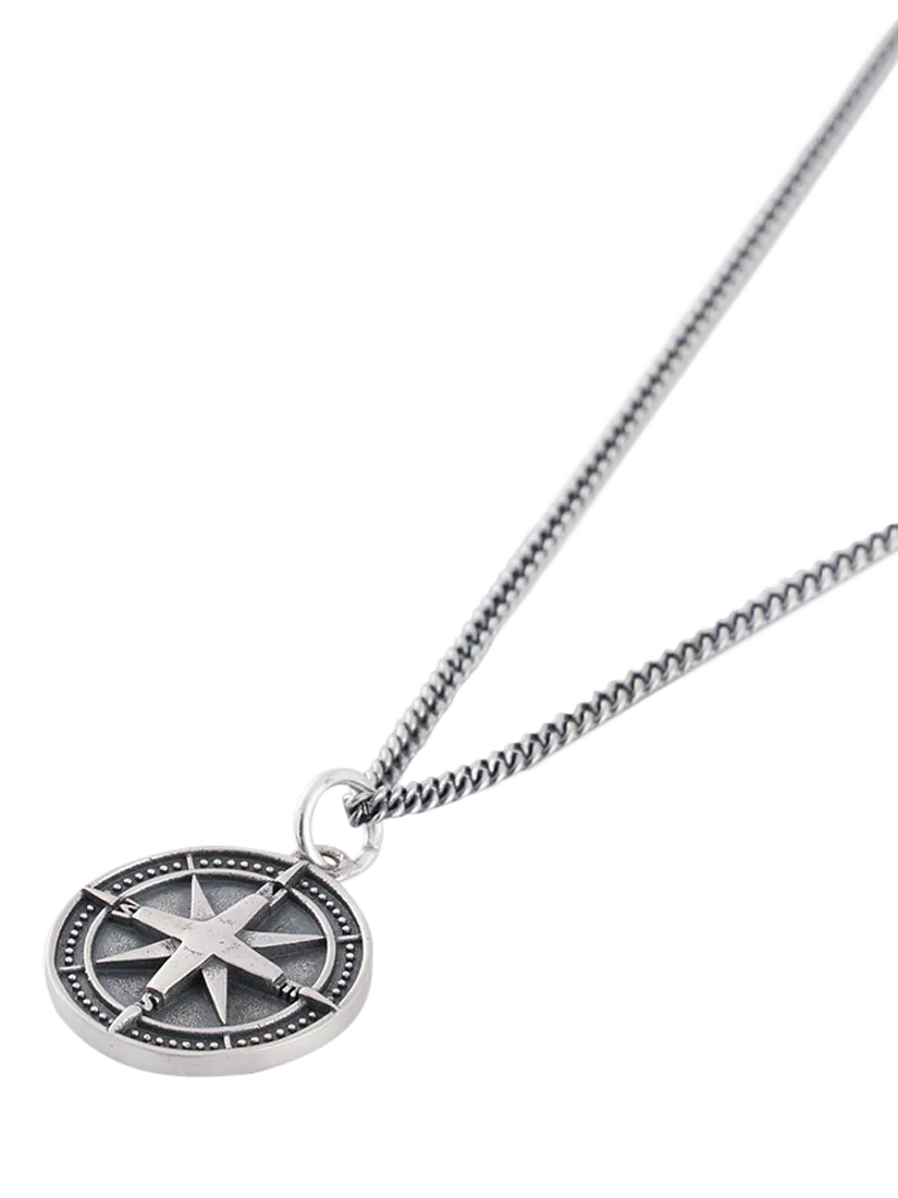 Serge DeNimes round Napoleon pendant necklace - British product