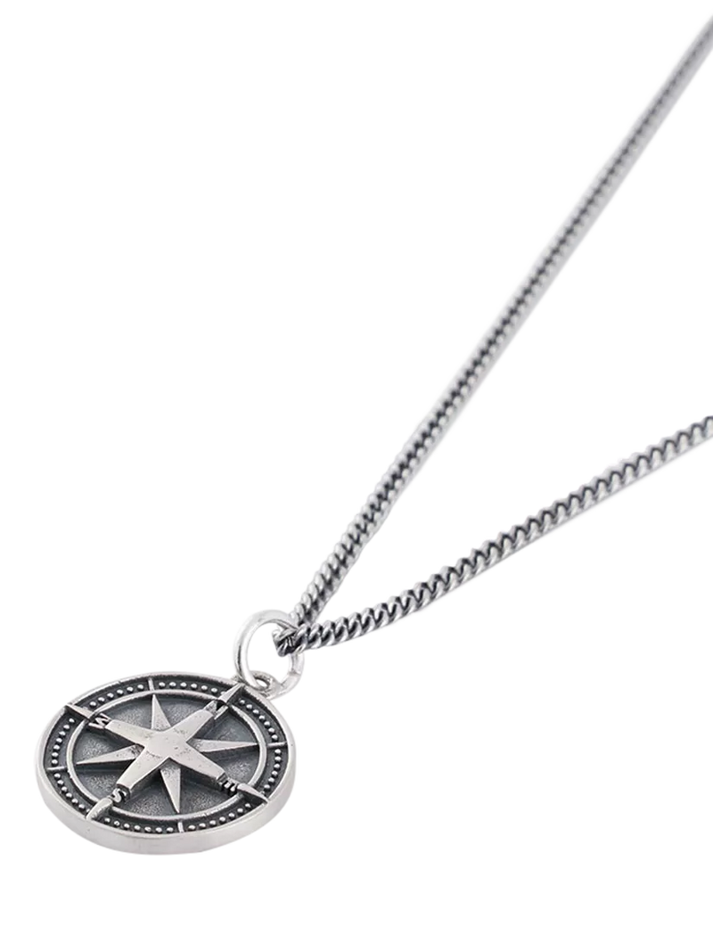 Serge DeNimes round Napoleon pendant necklace - British product