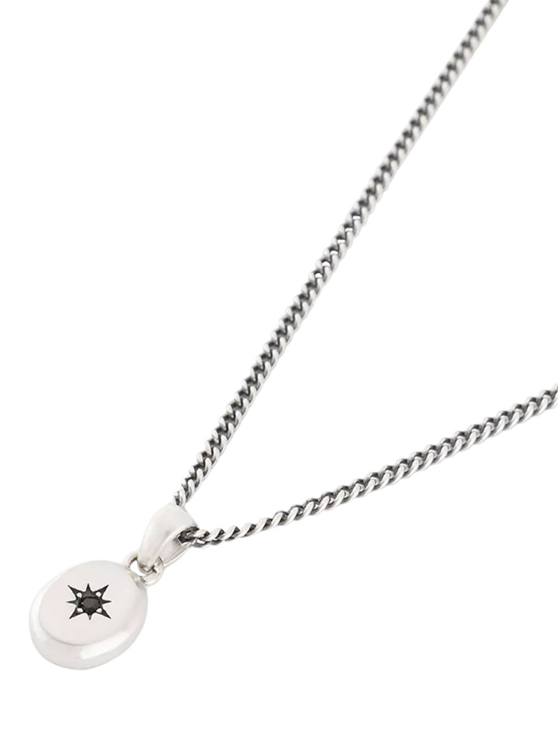 Serge DeNimes Polaris sterling silver pendant necklace, imported from the UK