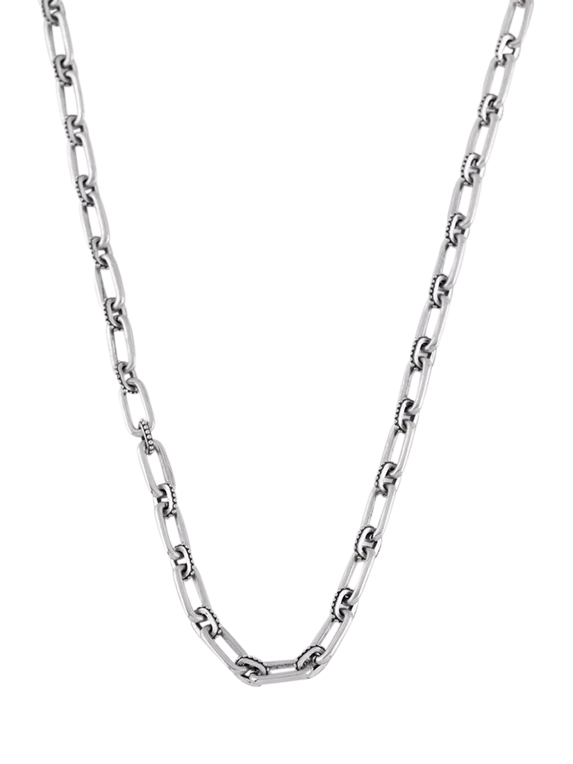 Serge DeNimes Traitors Chain sterling silver necklace 46cm (British brand)