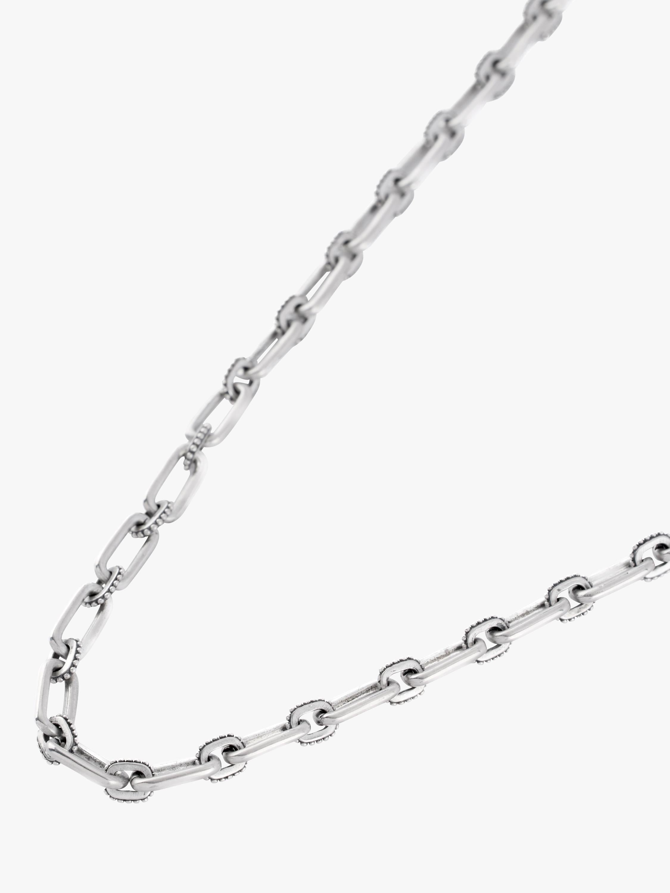 Serge DeNimes Traitors Chain sterling silver necklace 46cm (British brand)