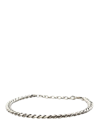 John Lewis Serge DeNimes Sterling Silver 5mm Curb Bracelet- Buy online at McGrocer