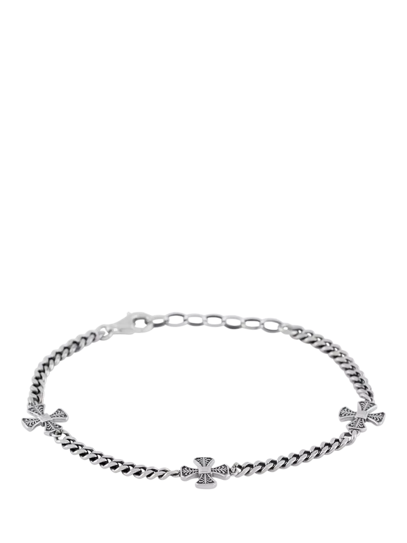 Serge DeNimes Clement sterling silver bracelet adjustable 17-20cm, imported from the UK