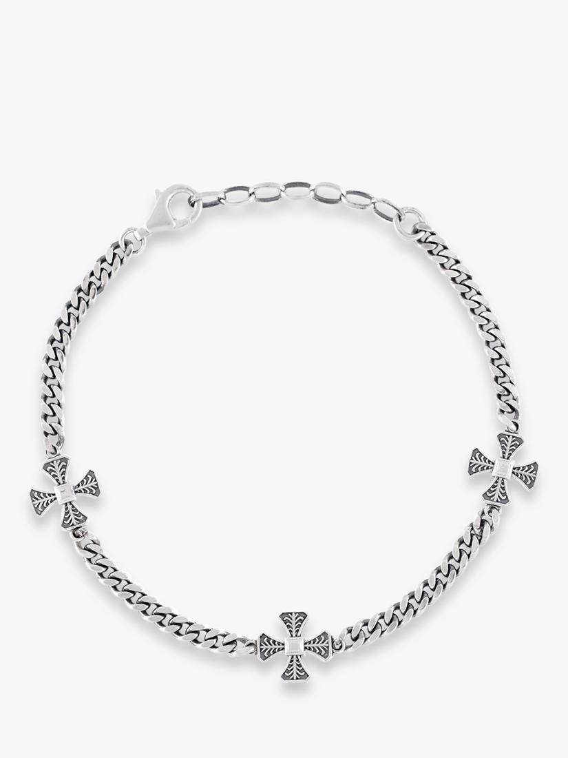 Serge DeNimes Clement sterling silver bracelet adjustable 17-20cm, imported from the UK