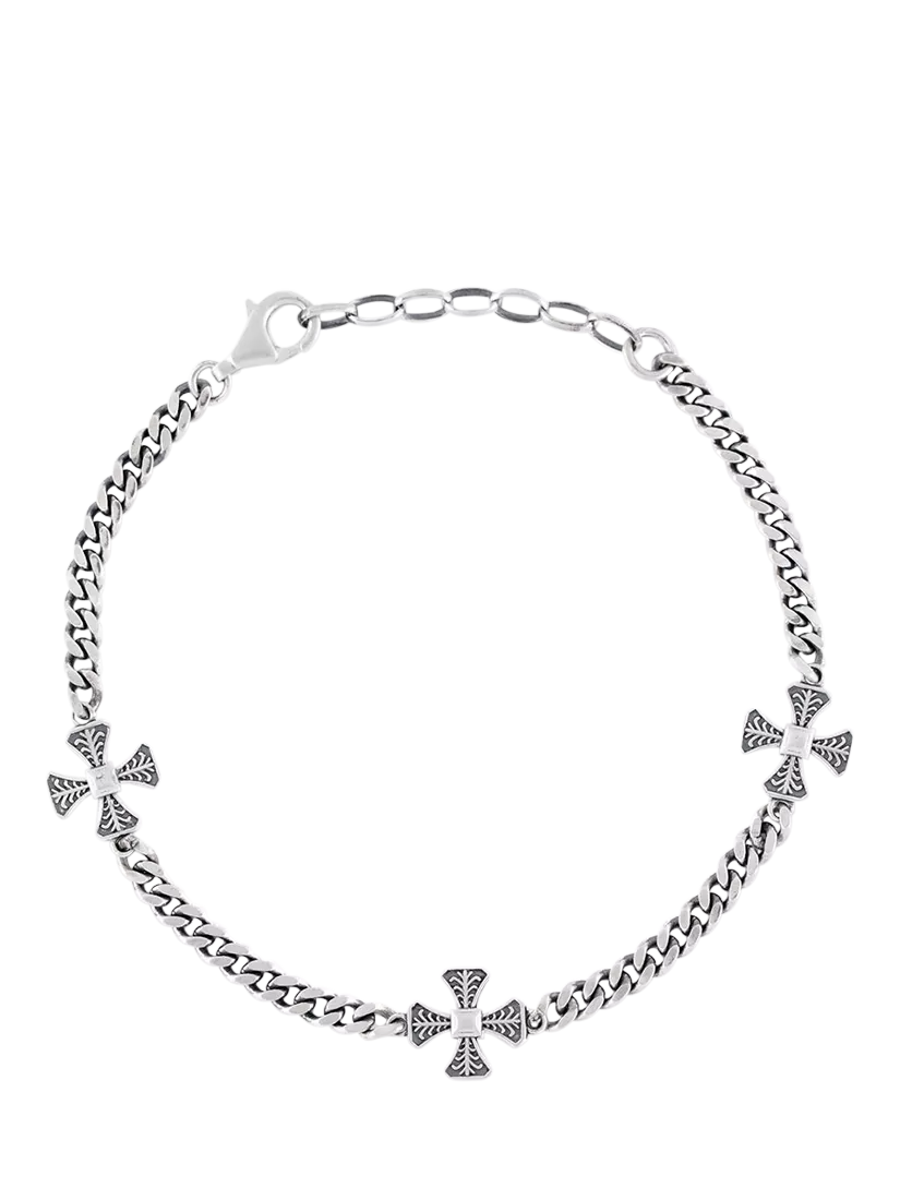 Serge DeNimes Clement sterling silver bracelet adjustable 17-20cm, imported from the UK