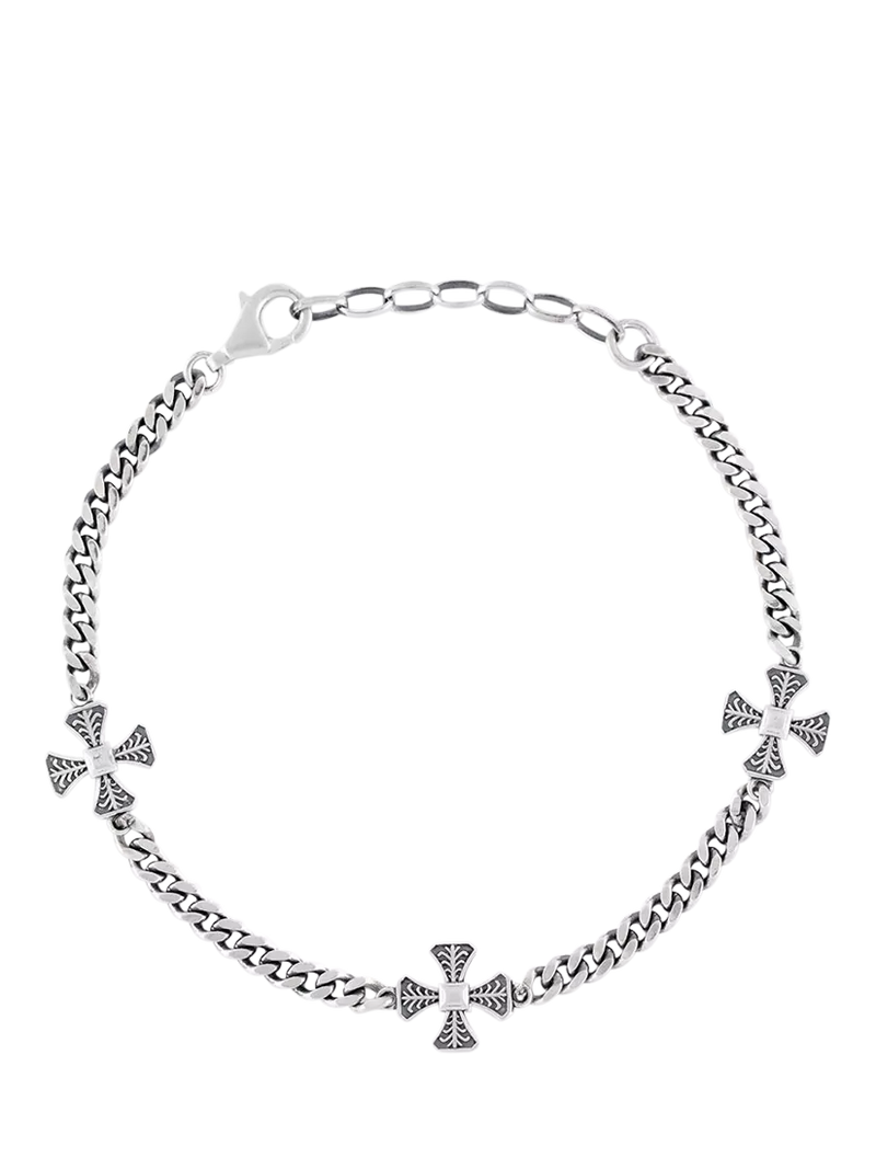 Serge DeNimes Clement sterling silver bracelet adjustable 17-20cm, imported from the UK