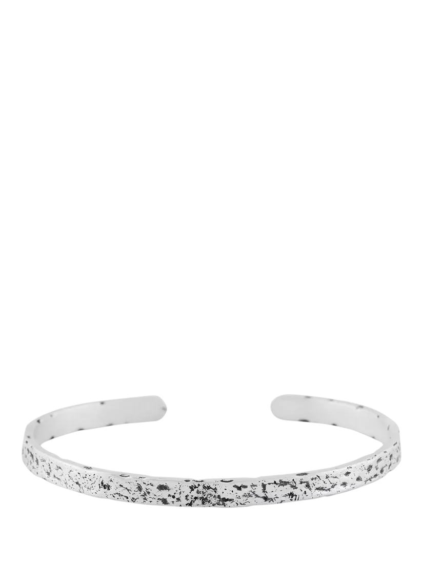 Serge DeNimes sterling silver Forge cuff bracelet 7cm, UK version