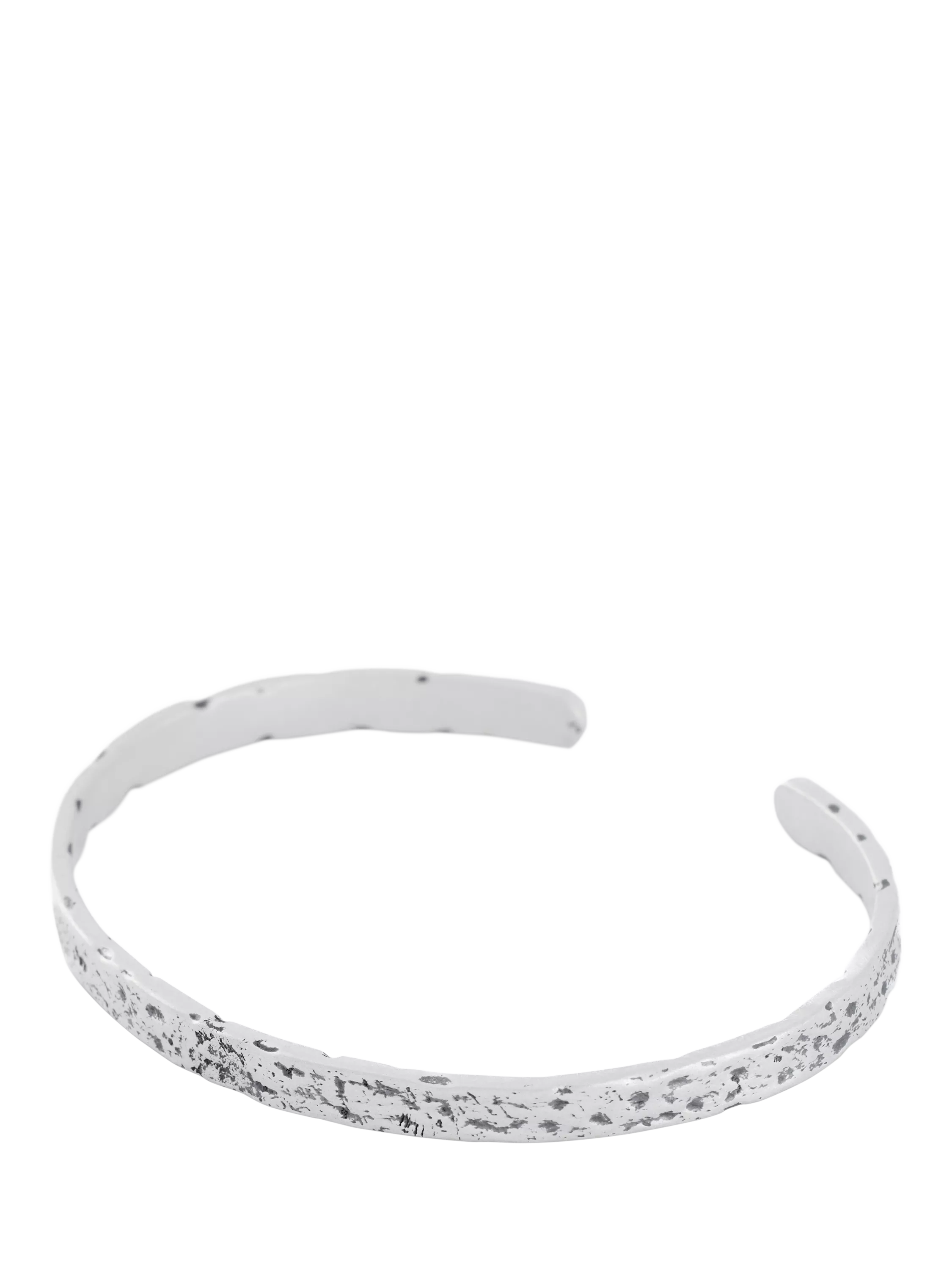 Serge DeNimes sterling silver Forge cuff bracelet 7cm, UK version